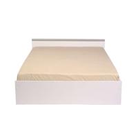 Leen Bakker - Bed Dallas Met Lades - 140x200 Cm - Spaanplaat - Wit - 203x58.9x145.8 Cm