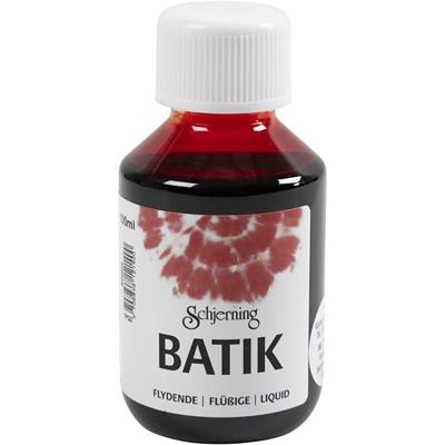 Schjerning Batikverf, rood, 100 ml/ 1 fles