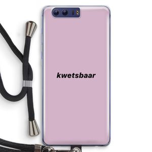kwetsbaar: Honor 9 Transparant Hoesje met koord