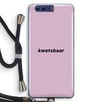 kwetsbaar: Honor 9 Transparant Hoesje met koord