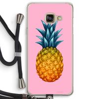 Grote ananas: Samsung Galaxy A3 (2016) Transparant Hoesje met koord