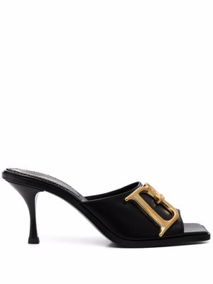 DSQUARED2 sandales à plaque logo 90 mm - Noir