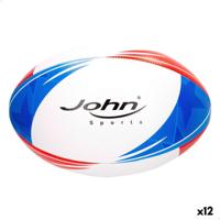 Rugby Bal John Toys 12 Stuks