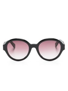 Chloé Eyewear lunettes de soleil à monture ronde - Noir