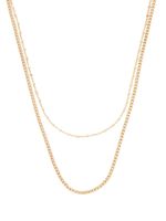 Zoë Chicco collier en or 14ct à design superposé