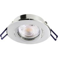 Deko Light Samsola, rund, glänzend, Silber 110041 Plafondspot Zilver (glanzend)