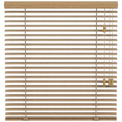 Leen Bakker - Fenstr Jaloezie Tahiti 50mm - Eiken (25901) - Bamboe - Beige - 120x10x10 Cm