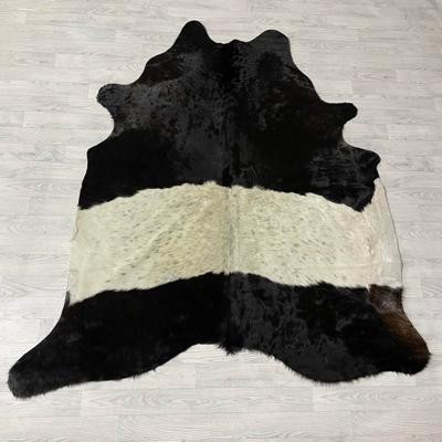 Koeienhuid bruin zwart creme Lakenvelder 205x185cm M/L