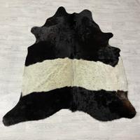 Koeienhuid bruin zwart creme Lakenvelder 205x185cm M/L