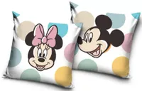 Mickey en Minnie sierkussen Dots 40 x 40 cm