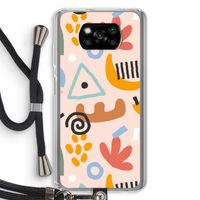 Abstract: Xiaomi Poco X3 NFC Transparant Hoesje met koord