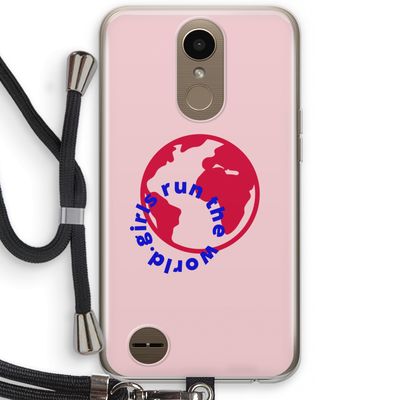 Run The World: LG K10 (2017) Transparant Hoesje met koord