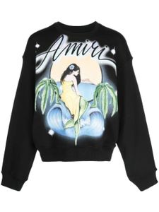 AMIRI sweat à imprimé graphique - Noir