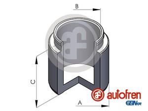 Zuiger, remklauw AUTOFREN SEINSA, Diameter (mm)43mm, u.a. für Toyota, Mitsubishi, Mazda, Nissan, Subaru, Suzuki, Ford