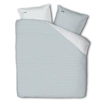 Dekbedovertrek McGregor - Katoen-Flanel - Blue Stripes - Lits-Jumeaux (240x220 Cm) - Blauw & Wit Flanel Katoen - Strepen & Hotel Luxe - McGregor - Dekbed-Discounter.nl - thumbnail