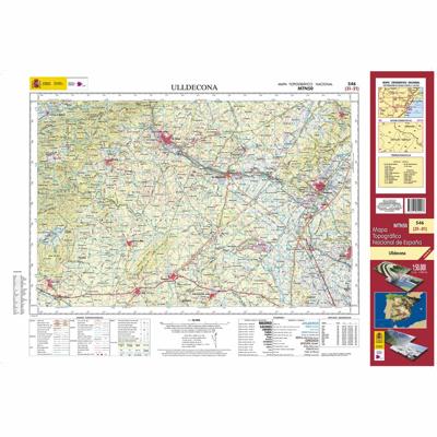 Topografische kaart 546 MT50 Ulldecona | CNIG - Instituto Geográfico Nacional1