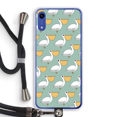 Pelican: Honor Play 8A Transparant Hoesje met koord