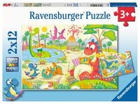 Ravensburger 5246 puzzel Legpuzzel 12 stuk(s) Stripfiguren