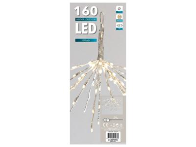 Polarster 70 cm 160warm LED flash zilver adapter OUTDOOR - Hit
