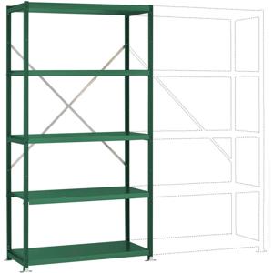 Manuflex RP1053.6011 Magazijnstelling basismodule (b x h x d) 1030 x 2000 x 500 mm Staalbodem