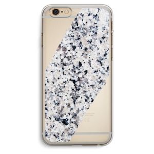 Gespikkelde marmer: iPhone 6 Plus / 6S Plus Transparant Hoesje