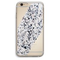 Gespikkelde marmer: iPhone 6 Plus / 6S Plus Transparant Hoesje