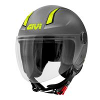 GIVI 11.7 Solid Color Mat, Jethelm of scooter helm, Titanium