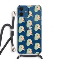 King Kylie: iPhone 12 mini Transparant Hoesje met koord