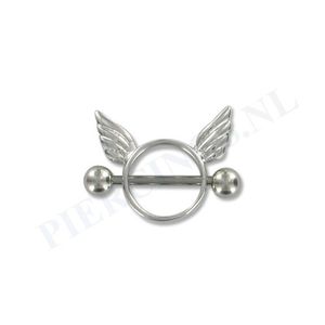 Tepelpiercing shield engel