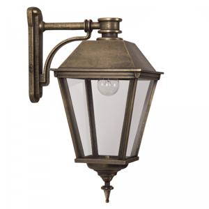 KS Verlichting Bronzen wandlamp Halle 6508