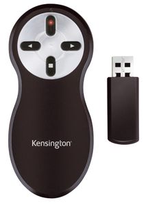 Kensington draadloze presenter met laserpointer zonder geheugenkaart