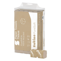Satino puresoft handdoekpapier v-vouw 24x23 cm (4000 stuks)