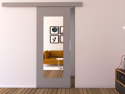 Schuifdeur CLAUDETTE 76 cm grijs
