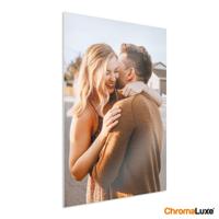 Persoonlijke instacollage aluminium - Chromaluxe - Wit - 40x60