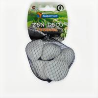 Superfish Zen Pebble Medium Wit 450g - Modern & Veilig Aquariumdecoratie
