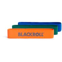 Blackroll Loop Set oefenband Licht Textiel Blauw, Groen, Oranje - thumbnail