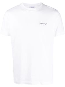 Off-White t-shirt en coton à imprimé Arrows - Blanc