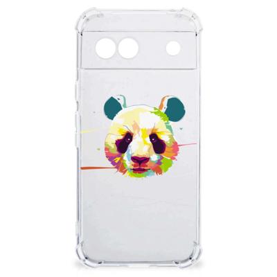 Google Pixel 8A Stevig | Bumper Hoesje | Panda Color Google Pixel 8A Stevig | Bumper Hoesje | Panda Color