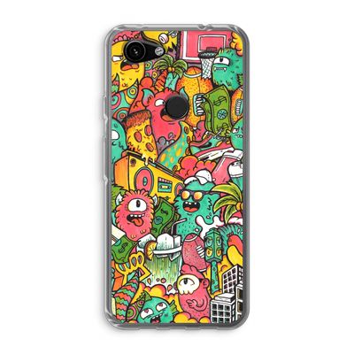 Vexx City: Google Pixel 3a Transparant Hoesje