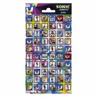 Totum Stickervel sonic