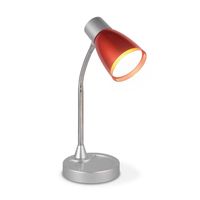 Home sweet home lumy LED bureaulamp rood - thumbnail