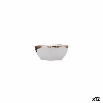 Aperitiefschaaltje Bidasoa Orion Hydrozero Wit Keramisch 8 x 8,5 cm (12 Stuks)