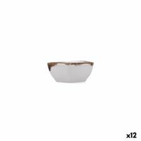 Aperitiefschaaltje Bidasoa Orion Hydrozero Wit Keramisch 8 x 8,5 cm (12 Stuks)