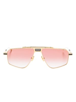 T Henri Eyewear lunettes de soleil Drophead à verres dégradés - Or