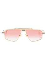 T Henri Eyewear lunettes de soleil Drophead à verres dégradés - Or