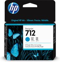 HP 712 29 ml inktcartridge voor DesignJet, cyaan - thumbnail