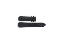 Horlogeband Tissot T0615101605100A / T610031277 Leder Zwart 15mm