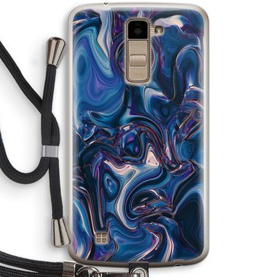 Mirrored Mirage: LG K10 (2016) Transparant Hoesje met koord
