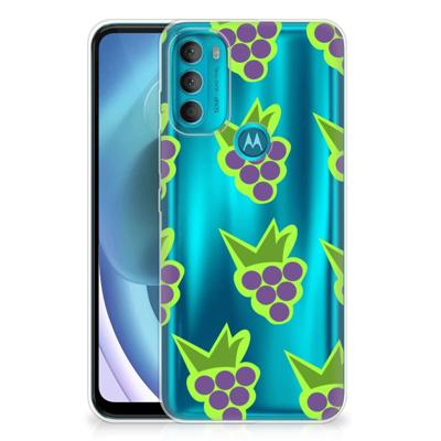 Motorola Moto G71 5G | Siliconen Case | Druiven