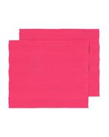 HEMA Placemat 35x45cm Katoen Roze Rib